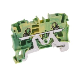 1 pcs : 2004-1207 - 2-CONDUCTOR GROUND TERMINAL BLOC