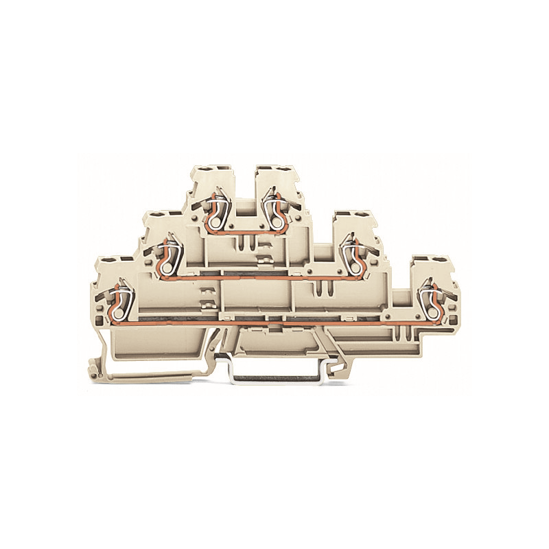 1 pcs : 870-951 - TRIPLE-DECK TERMINAL BLOCK THRO