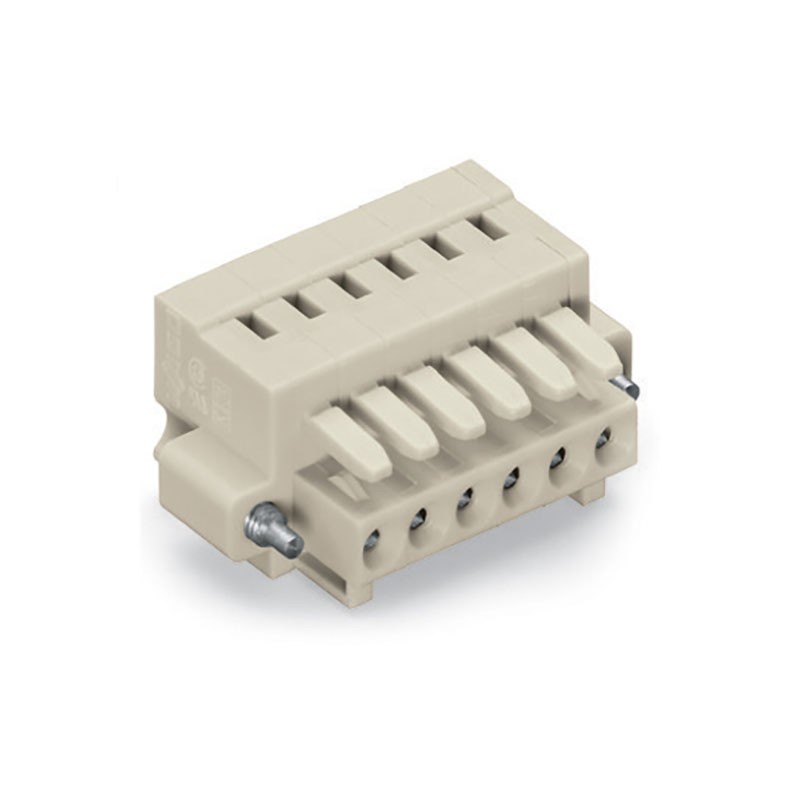 1 pcs : 734-105/107-000 - 1-CONDUCTOR FEMALE PLUG 100% PR