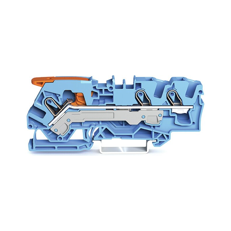 1 pcs : 2106-1304 - 3-CONDUCTOR THROUGH TERMINAL BLO