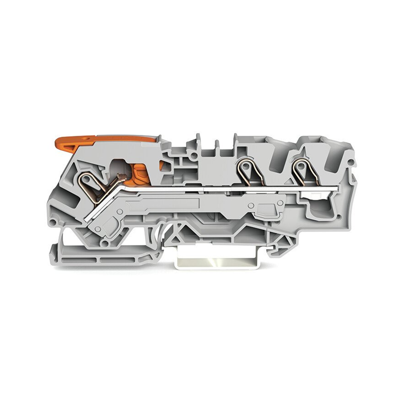 1 pcs : 2106-1301 - 3-CONDUCTOR THROUGH TERMINAL BLO