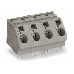 1 pcs : 745-604/006-000 - PCB TERMINAL BLOCK 16 MM PIN S