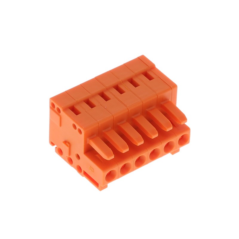 1 pcs : 734-206 - 1-CONDUCTOR FEMALE PLUG 100% PR