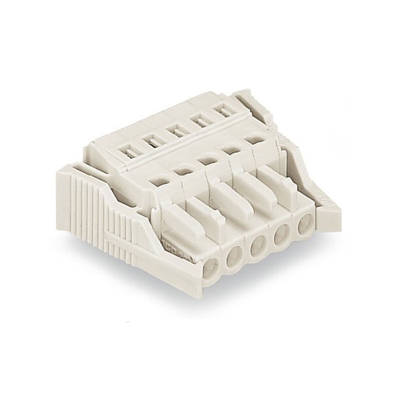 1 pcs : 721-105/037-000 - 1-CONDUCTOR FEMALE PLUG 100% PR