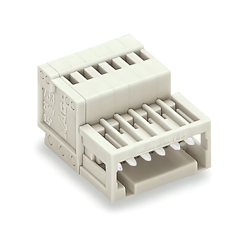 1 pcs : 733-206 - 1-CONDUCTOR MALE CONNECTOR 100%