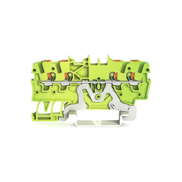 1 pcs : 2200-1407 - 4-CONDUCTOR GROUND TERMINAL BLOC