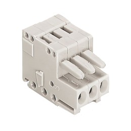 1 pcs : 734-107 - 1-CONDUCTOR FEMALE PLUG 100% PR
