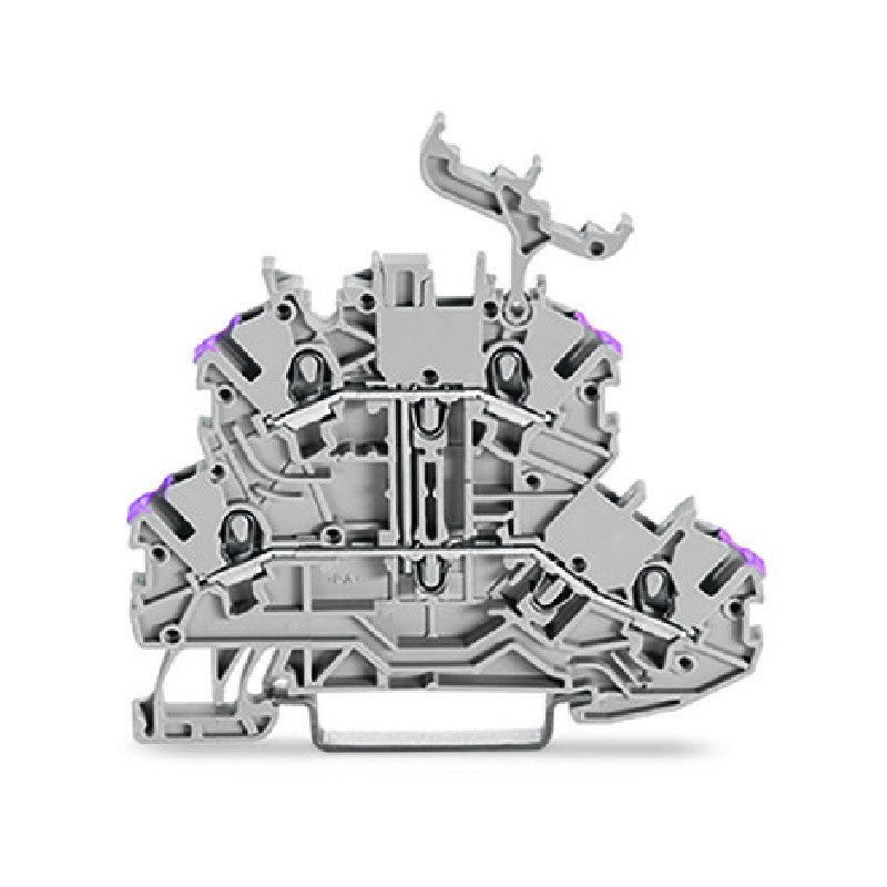 1 pcs : 2000-2238 - DOUBLE-DECK TERMINAL BLOCK 4-CO