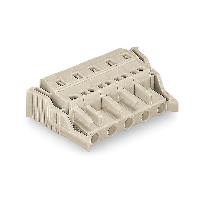 1 pcs : 721-205/037-000 - 1-CONDUCTOR FEMALE PLUG 100% PR