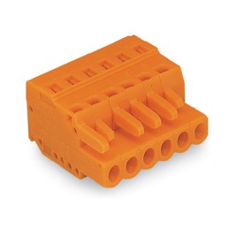 1 pcs : 231-307/026-000 - 1-CONDUCTOR FEMALE PLUG 2.5 MM