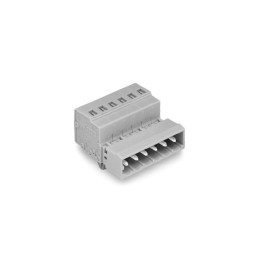 1 pcs : 231-607/018-000 - 1-CONDUCTOR MALE CONNECTOR SNAP