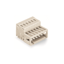 1 pcs : 734-306 - 1-CONDUCTOR MALE CONNECTOR 100%