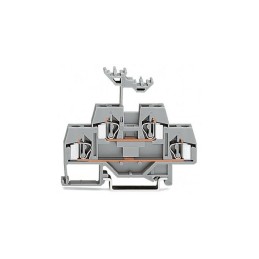 1 pcs : 281-619 - DOUBLE-DECK TERMINAL BLOCK THRO