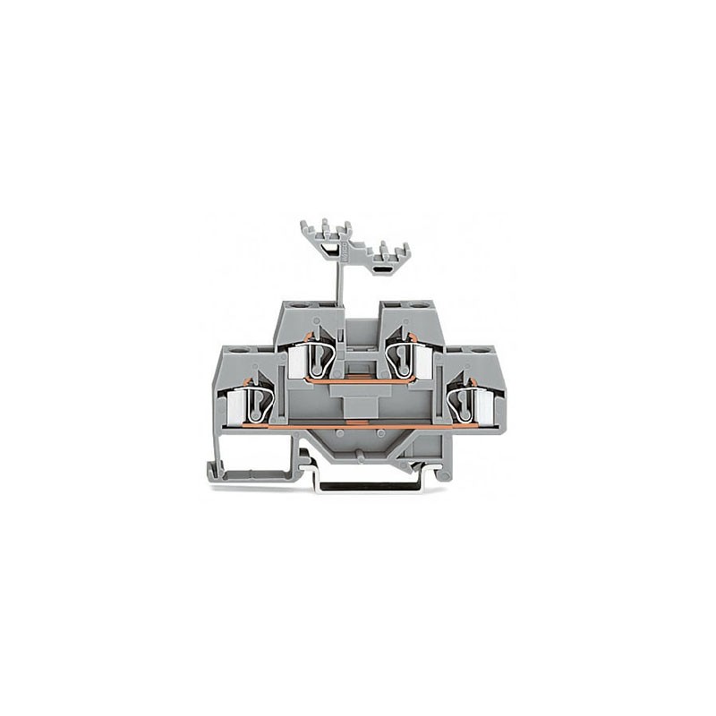 1 pcs : 281-619 - DOUBLE-DECK TERMINAL BLOCK THRO