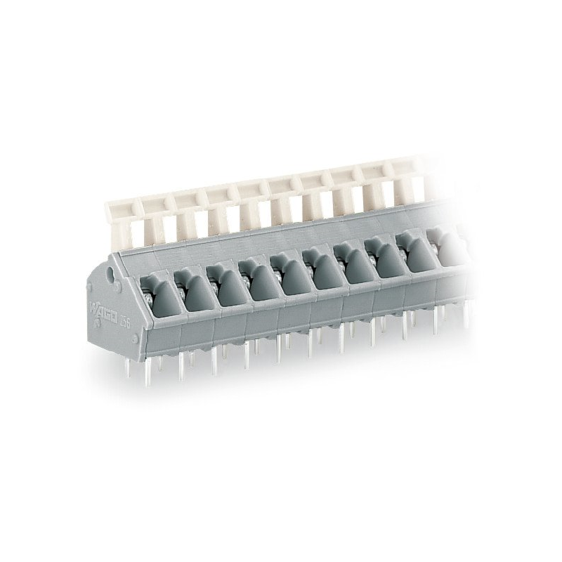 1 pcs : 256-412 - PCB TERMINAL BLOCK PUSH-BUTTON