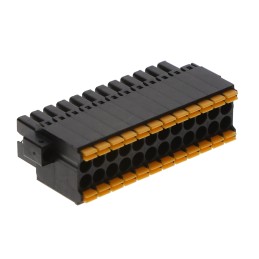 1 pcs : OSTNL241001 - 3.5MM 2 PC TERM BLOCK PLUG DUAL