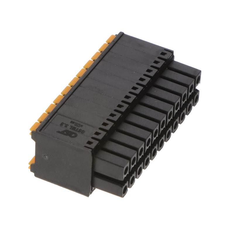 1 pcs : OSTNL221002 - 3.5MM 2 PC TERM BLOCK PLUG DUAL