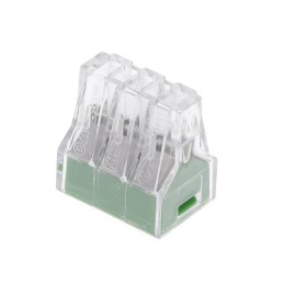 1 pcs : 773-116/K194-4045 - PUSHWIRE SPLICING CONNECTOR 6-