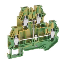 1 pcs : XW5G-S4.0-1.1-2 - GROUNDTB SCREW 4MM 1:1 2TIER