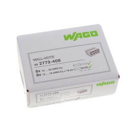 1 pcs : 2773-408/K000-0002 - CONN SPLICE 20-12AWG 8COND 40PCS