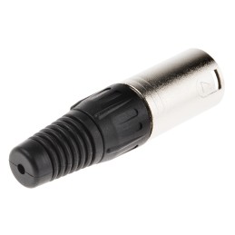 1 pcs - RS PRO Cable Mount XLR Connector, Male, 3 Way