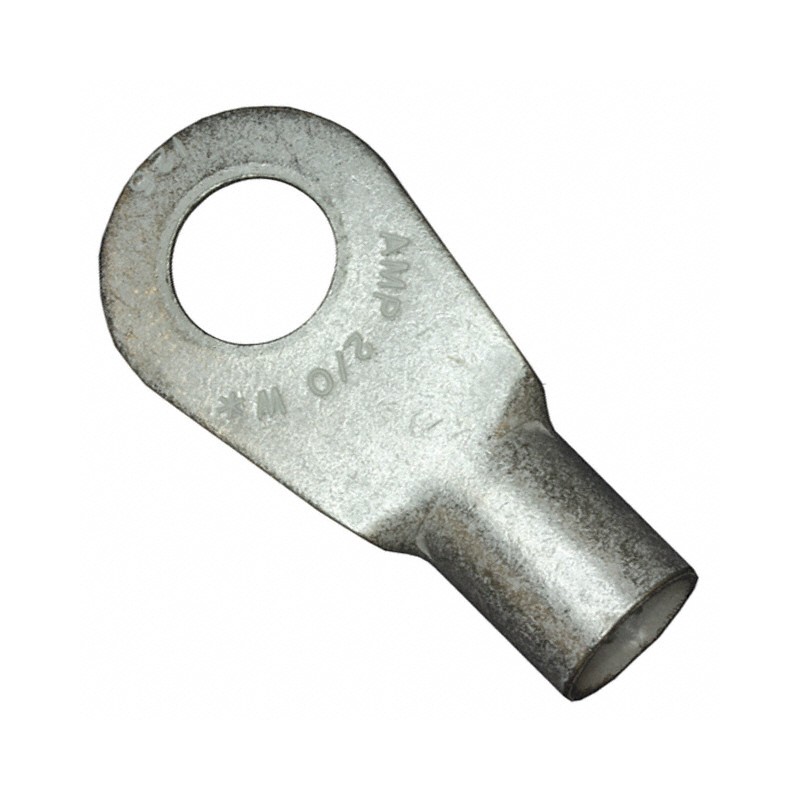 1 pcs : 322224 - CONN RING CIRC 2/0AWG 5/8 CRIMP