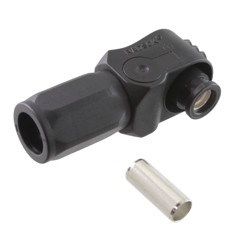 1 pcs : SLPPA16BNB - SURLOK PLUS, RIGHT ANGLE PLUG, 5