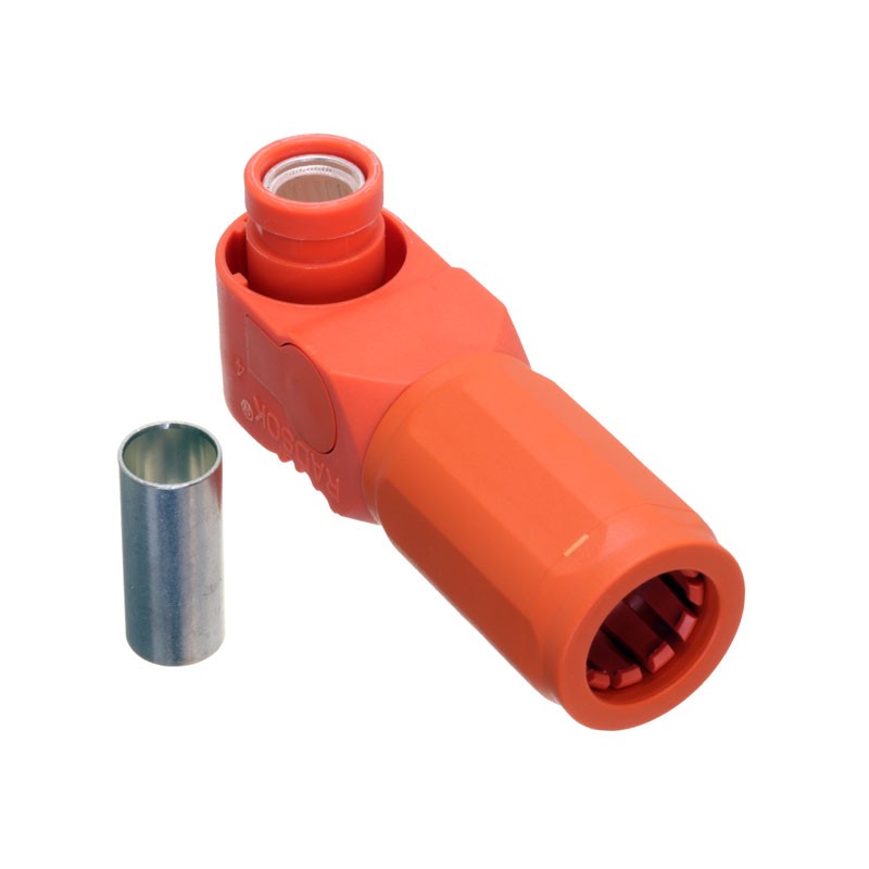 1 pcs : SLPPB35BNO2 - SURLOK PLUS, RIGHT ANGLE PLUG, 8