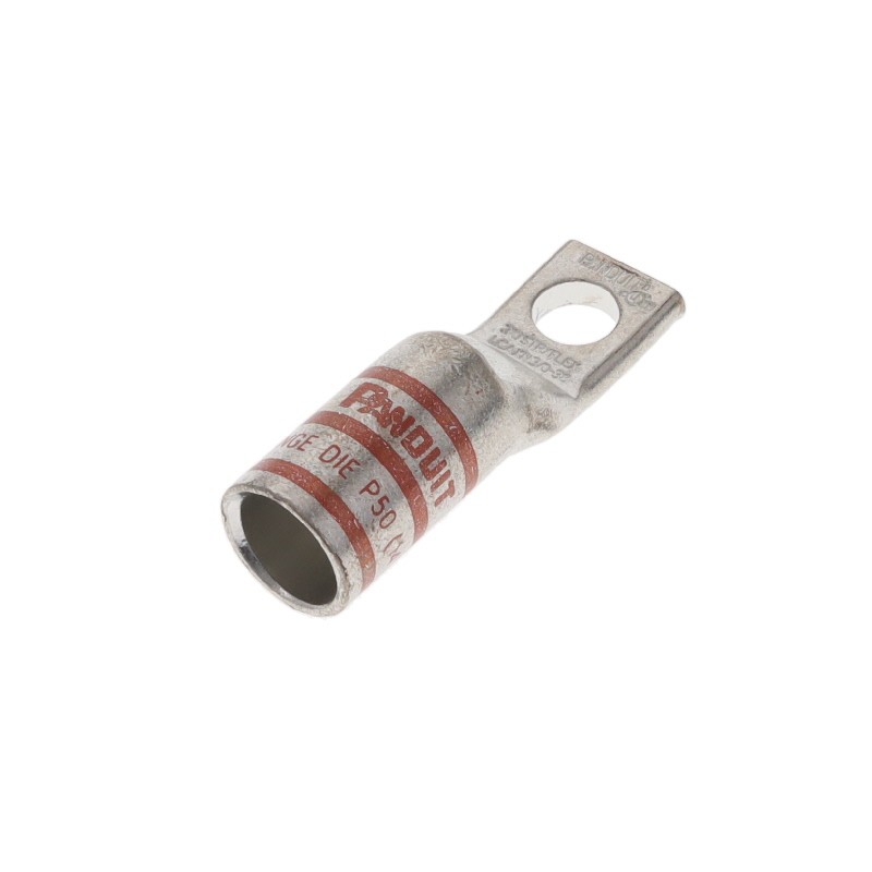 1 pcs : LCAXN3/0-38-X - COPPER COMPRESSION LUG, 1 HOLE,