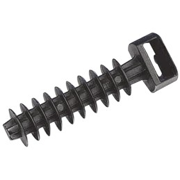 1 Bag of 100 - Thomas & Betts Cable Ties, 43.1mm x 13.2 mm, Black Polyamide, Pk-100