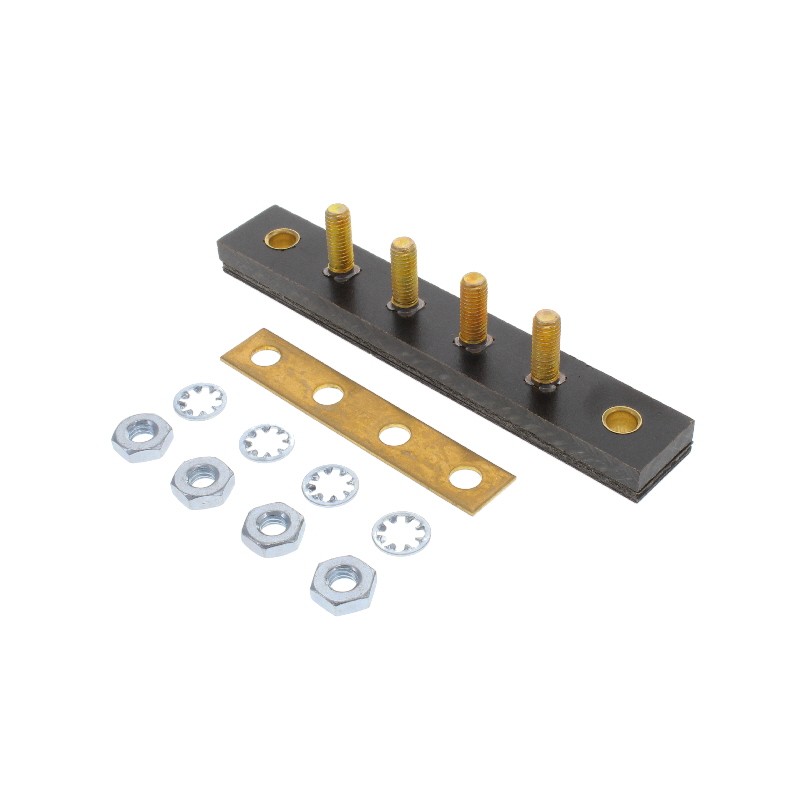 1 pcs : 46206-04 - TERM BLOCK 4GANG BUS BAR BAG