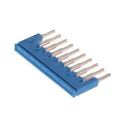 1 pcs : XW5S-P1.5-10BL - SHRT BAR 1.5MM 10 POLE BLUE