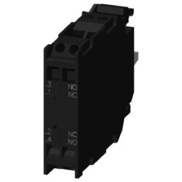1 pcs - Siemens 3SU1 Contact Block - SPDT 5 - 500 V ac/dc