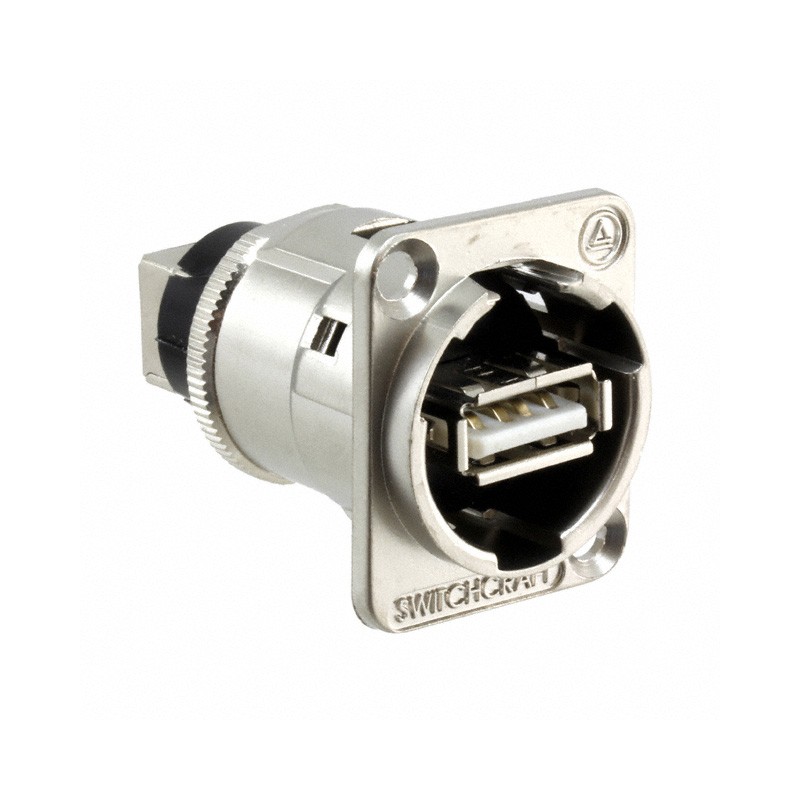 1 pcs : EHUSBABX - ADAPTER USB A RCPT TO USB B RCPT