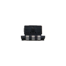 2200 pcs - Black Rectangular Tactile Switch, SPST 20 mA 0.95mm Surface Mount