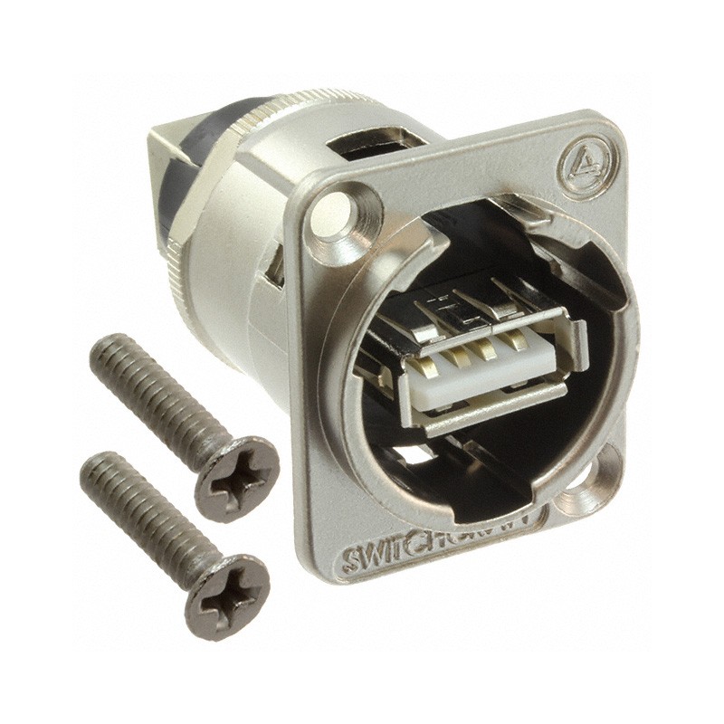 1 pcs : EHUSBABXPKG - ADAPTER USB A RCPT TO USB B RCPT