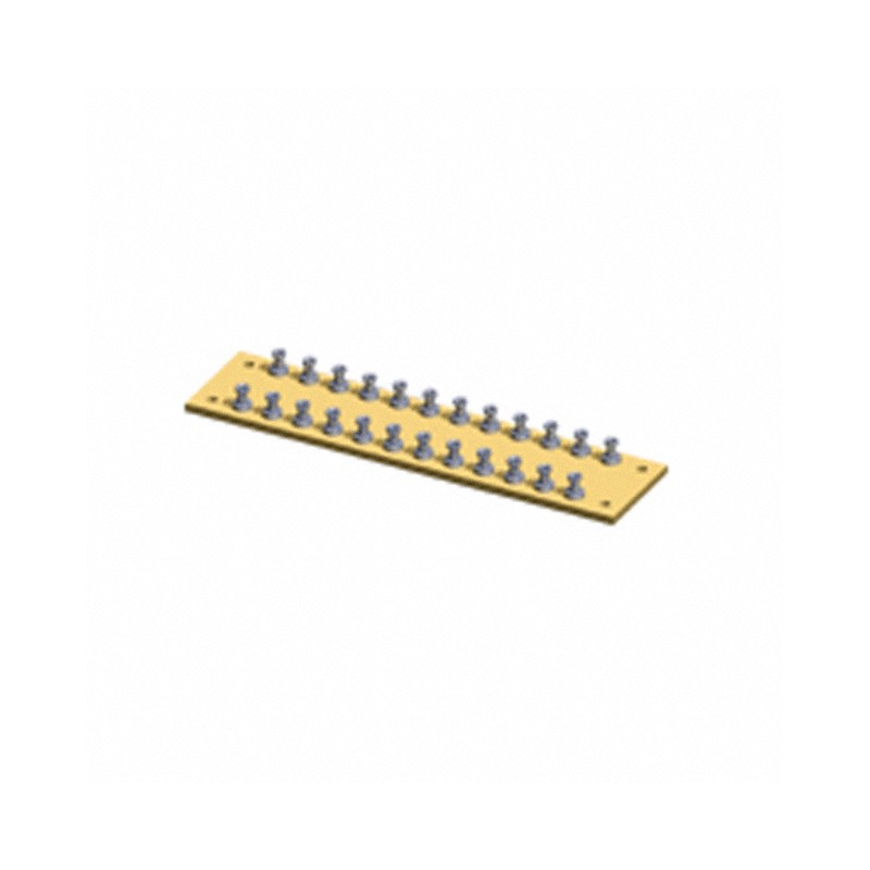 1 pcs : 15512 - TURRET BOARD 24POS 0.218' SINGLE