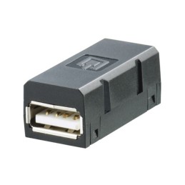1 pcs : 1019570000 - ADAPTER USB A RCPT TO USB A RCPT