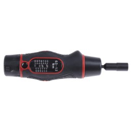 1 pcs - Norbar Torque Tools Adjustable Hex Torque Screwdriver, 0.6 - 3Nm, 1/4 in Drive