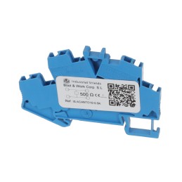 1 pcs : IS.ACANTO10-0.5K - DIN RAIL 500OHMS 4-20MA TO 0-10V