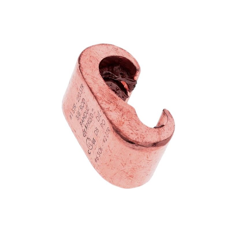 1 pcs : CTAPR2/0-2-L - C-STYLE CU COMP CONN, 1 AWG STR