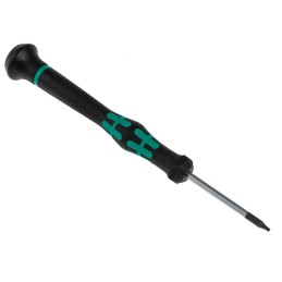 1 pcs - Wera Torx Precision Screwdriver, T5 Tip, 40 mm Blade