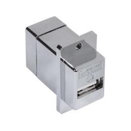 1 pcs : ECF504-UAAS - USB A-A PANEL ADPT SHIELDED