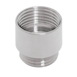 1 Pack of 5 - Lapp Cable Gland Adaptor, PG13.5 Exterior Thread, M20 Interior Thread, Nickel Plated Brass, SKINDICHT Series