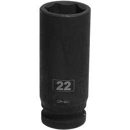 1 pcs - RS PRO 22mm, 1/2 in Drive Impact Socket Hexagon