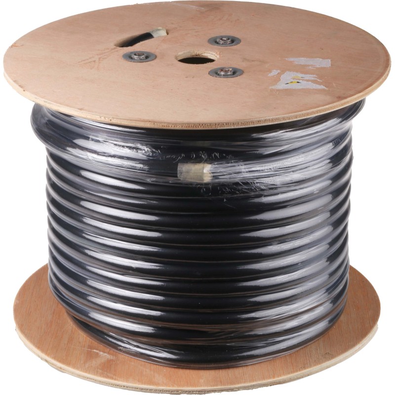 1 Reel of 50 M - RS PRO 5 Core Power Cable, 2.5 mm², 50m, Black CPE Sheath, 450/750 V ac
