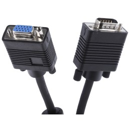 1 pcs - RS PRO Male VGA to Female VGA Cable, 2m