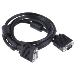 1 pcs - RS PRO Male VGA to Female VGA Cable, 2m