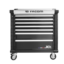 1 pcs - Facom 7 drawer Wheeled Tool Chest, 1005mm x 575mm x 1004mm