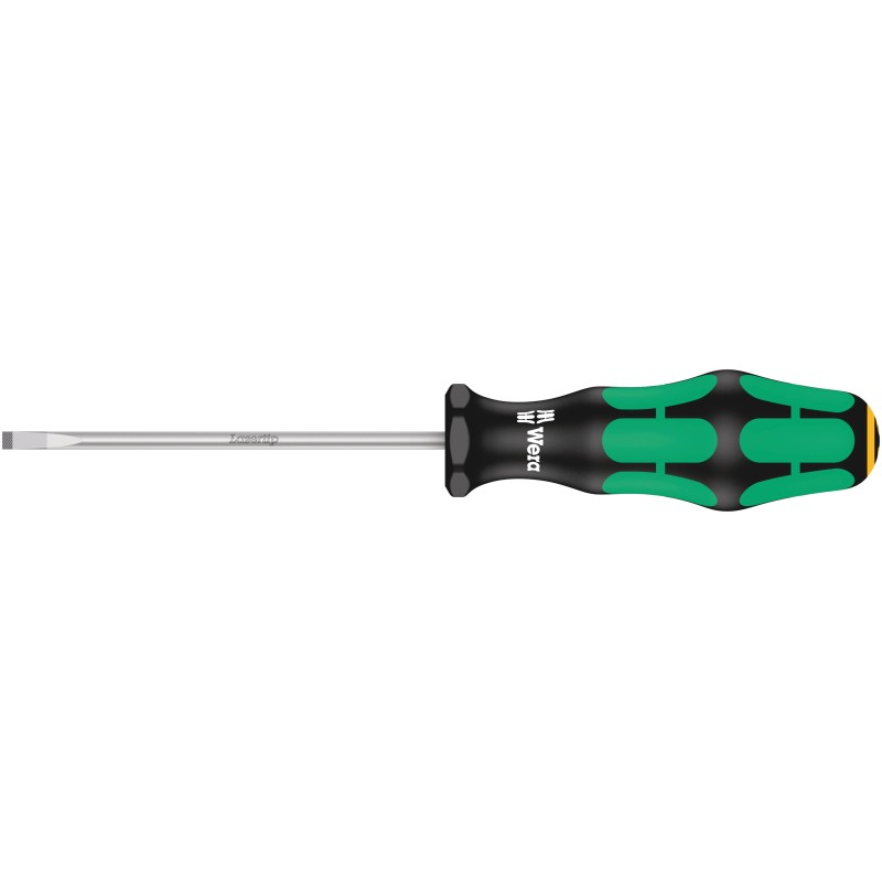 1 pcs - Wera Slotted Screwdriver, 4 mm Tip, 100 mm Blade